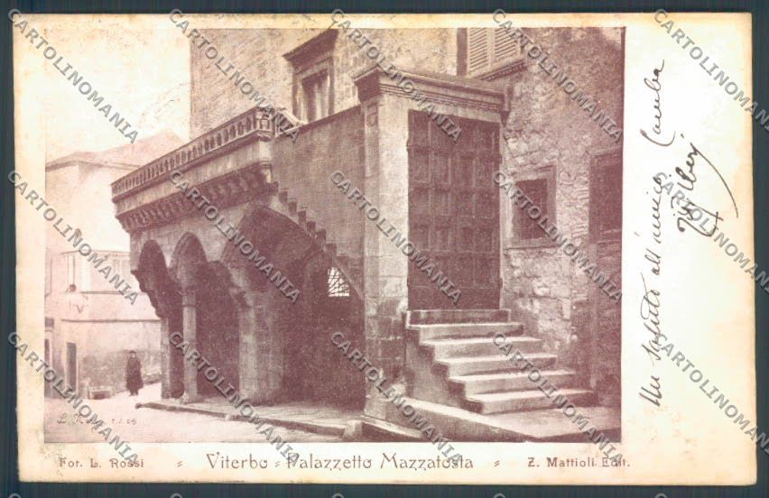 Viterbo Città cartolina ZB7167 – fronte
