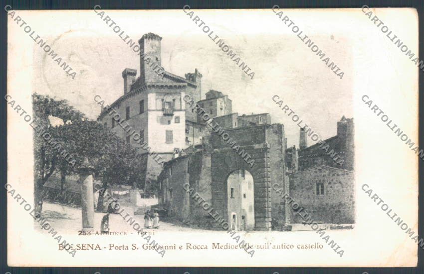 Viterbo Bolsena Porta San Giovanni Alterocca 253 PIEGA cartolina ZB7176 – fronte