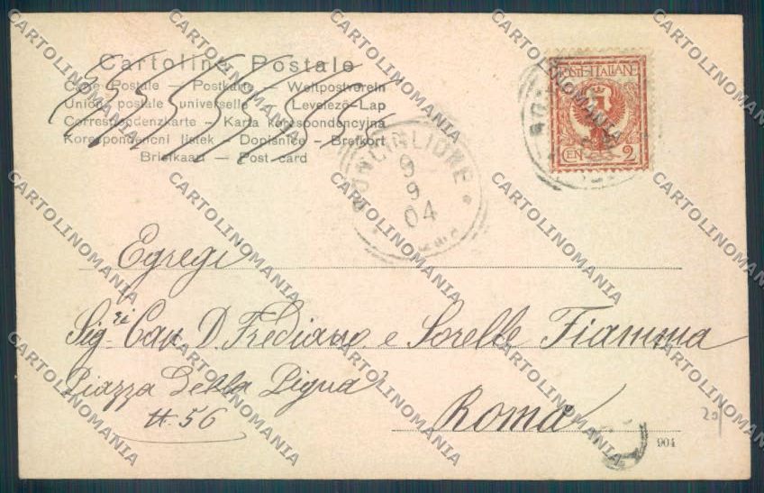 Viterbo Ronciglione Porta Pentama cartolina ZB7182 – retro