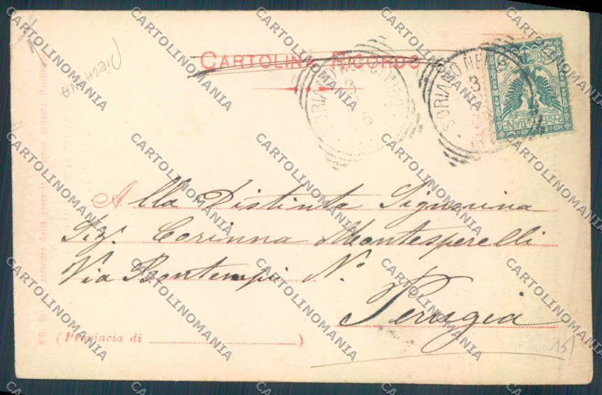 Viterbo Soriano nel Cimino PIEGHINA cartolina ZB7187 – retro