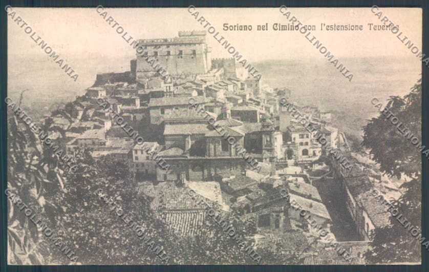 Viterbo Soriano nel Cimino cartolina ZB7188 – fronte