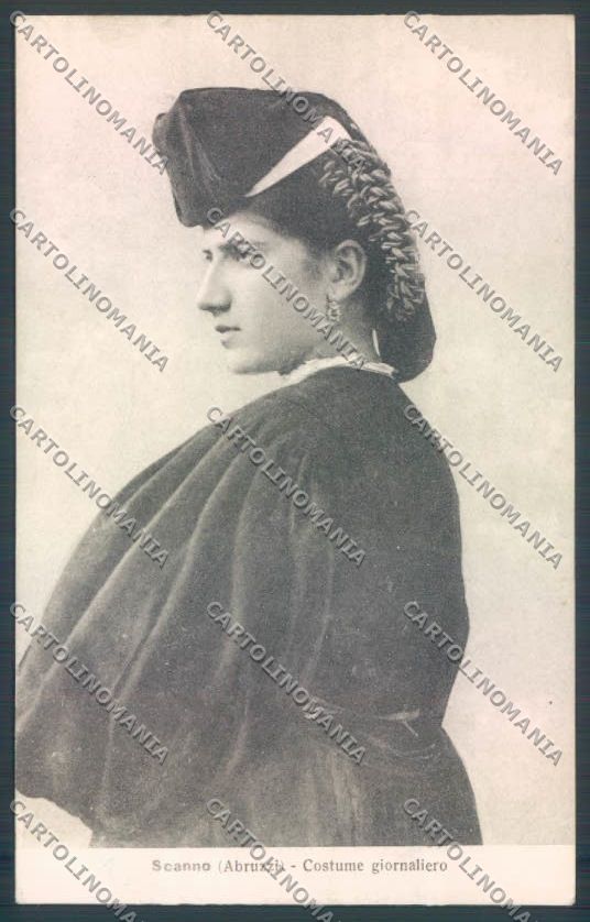 L'Aquila Scanno Costumi cartolina ZB7195 – fronte