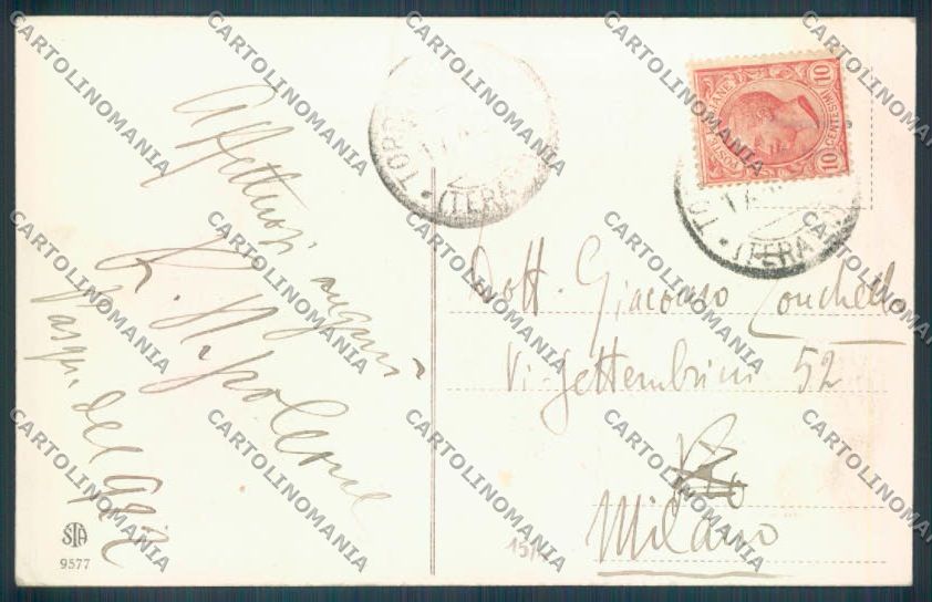 L'Aquila Scanno Costumi cartolina ZB7195 – retro