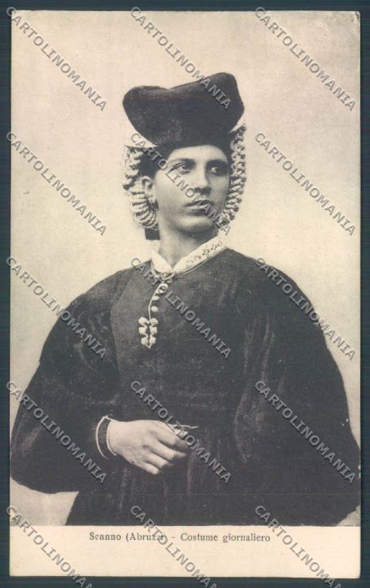 L'Aquila Scanno Costumi cartolina ZB7196 – fronte