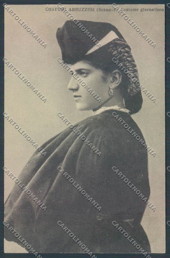 L'Aquila Scanno Costumi cartolina ZB7198 – fronte