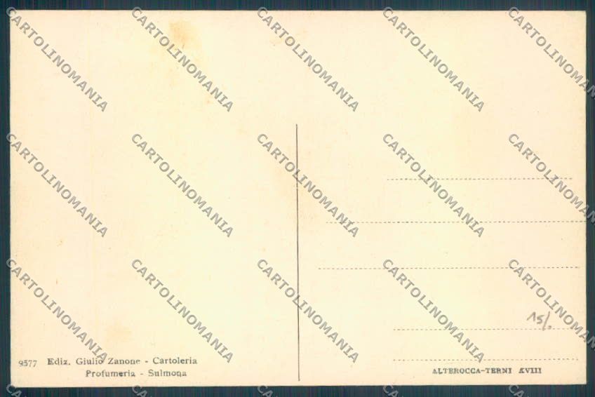 L'Aquila Scanno Costumi cartolina ZB7198 – retro