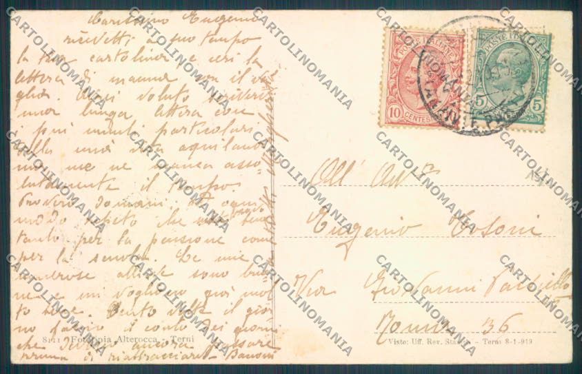 L'Aquila Scanno Costumi cartolina ZB7199 – retro