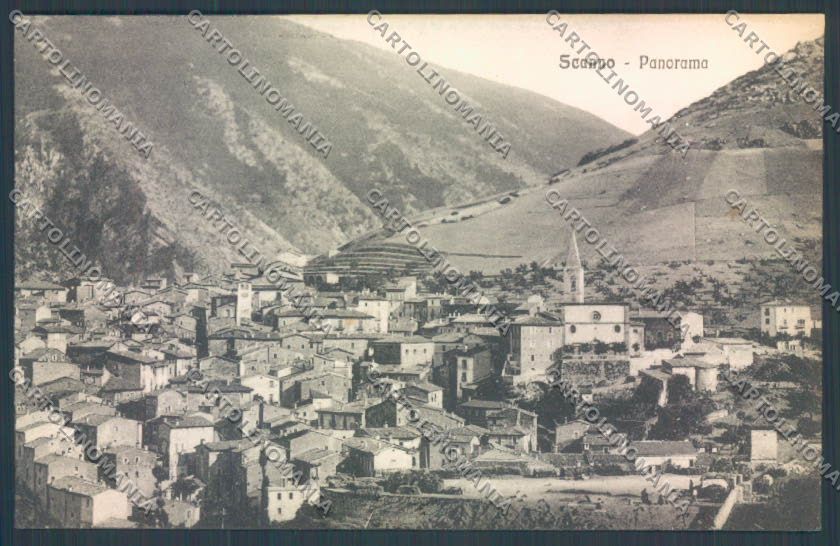 L'Aquila Scanno cartolina ZB7210 – fronte