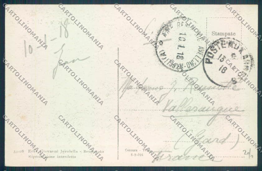 Benevento Città cartolina ZB7216 – retro