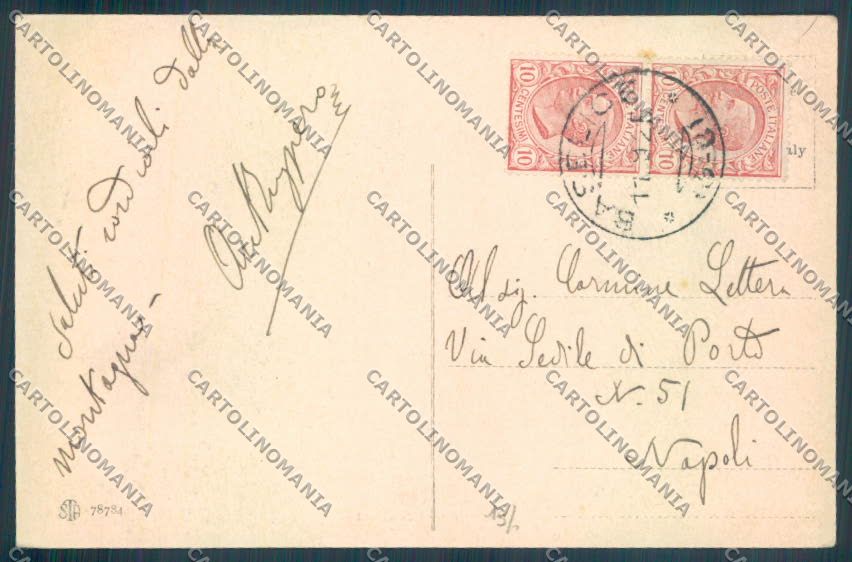 Benevento Baselice cartolina ZB7227 – retro