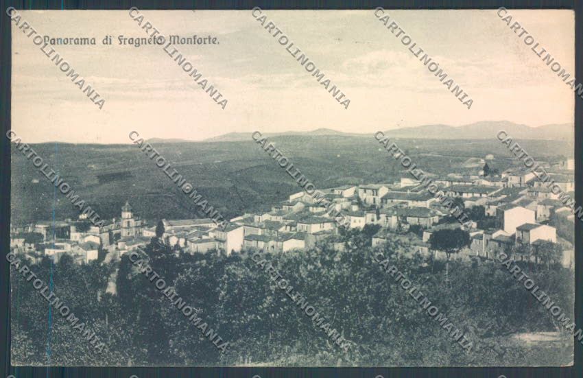 Benevento Fragneto Monforte cartolina ZB7241 – fronte