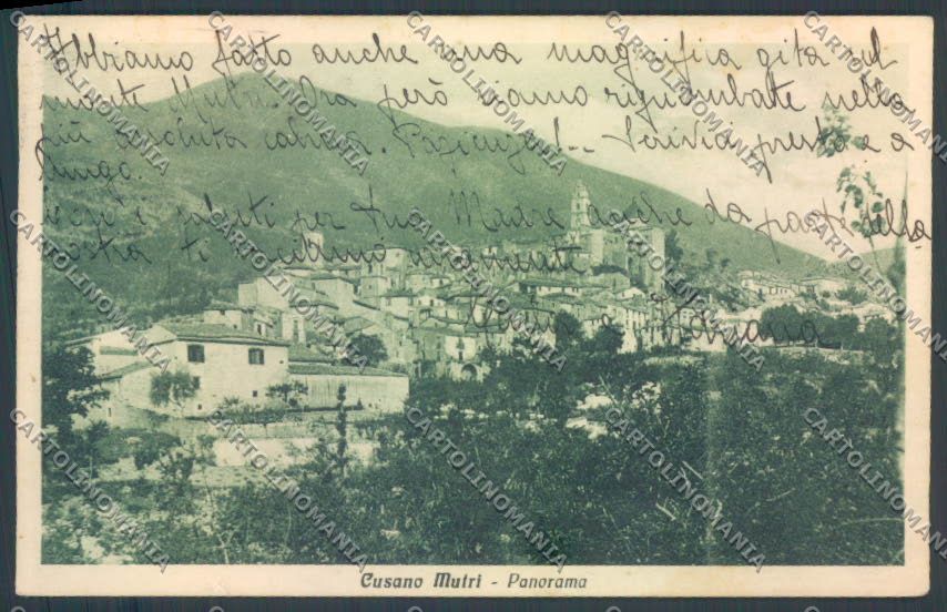 Benevento Cusano Mutri STRAPPINO cartolina ZB7244 – fronte