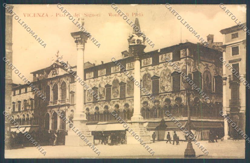 Vicenza Città Monte di Pietà cartolina ZB7246 – fronte