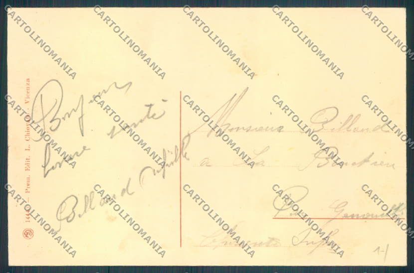 Vicenza Città Monte di Pietà cartolina ZB7246 – retro