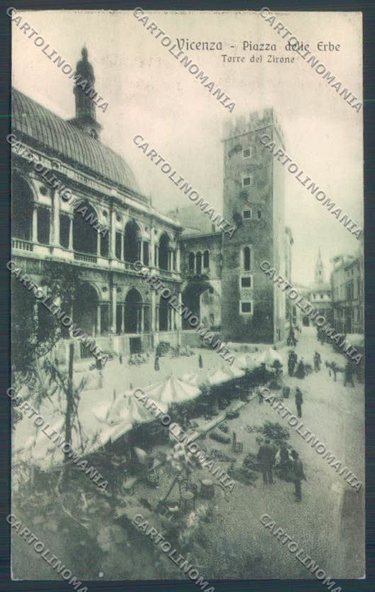 Vicenza Città Mercato cartolina ZB7256 – fronte