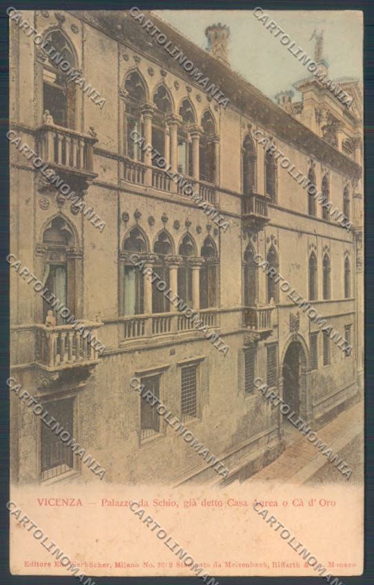 Vicenza Città ABRASA cartolina ZB7265 – fronte