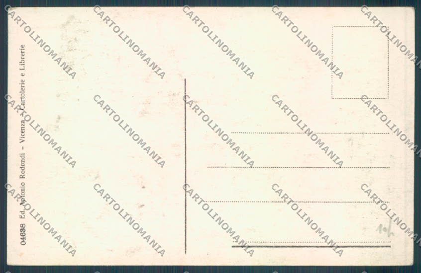 Vicenza Città Banca d'Italia cartolina ZB7269 – retro