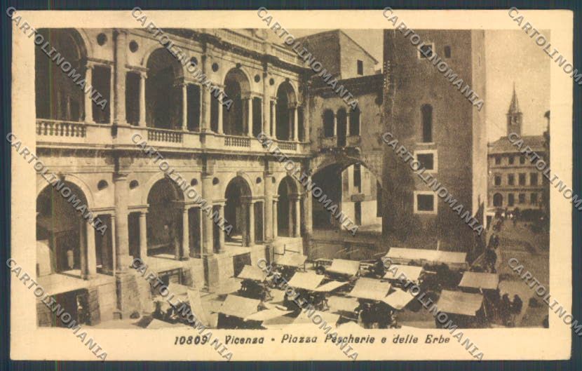 Vicenza Città Mercato cartolina ZB7274 – fronte