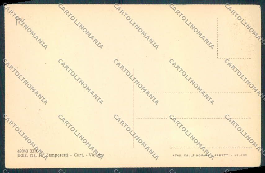 Vicenza Città cartolina ZB7298 – retro