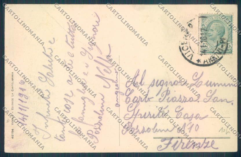 Vicenza Città cartolina ZB7308 – retro
