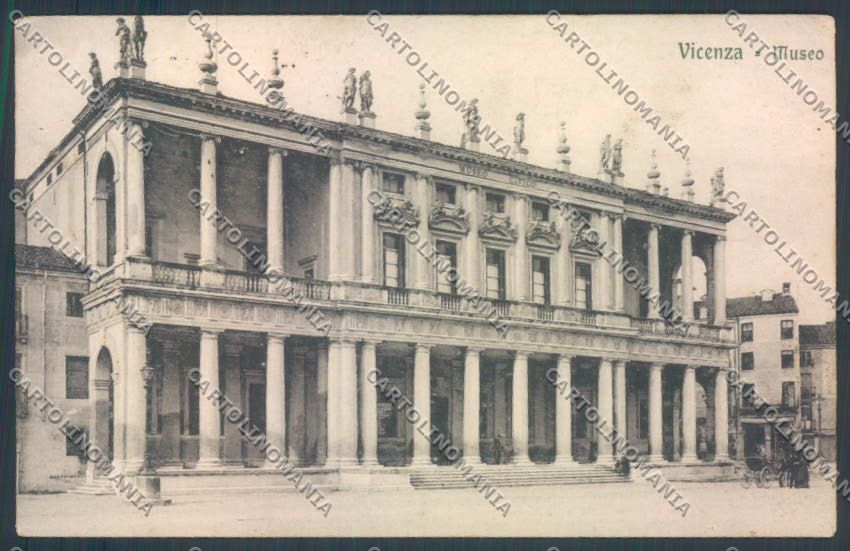 Vicenza Città Museo Civico cartolina ZB7316 – fronte