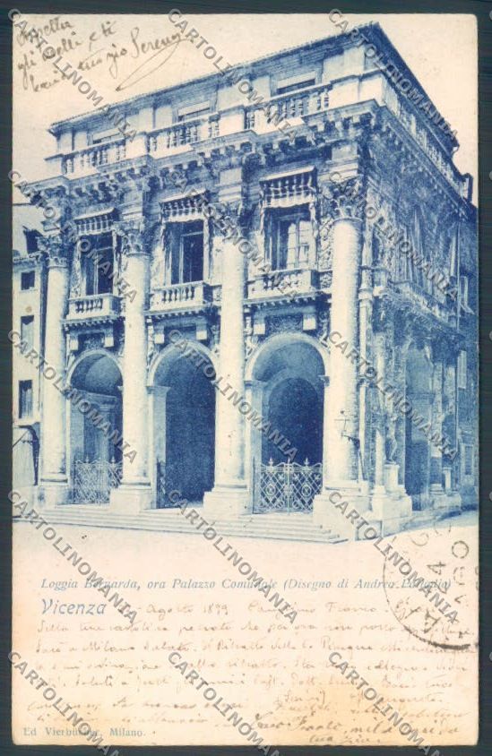 Vicenza Città PIEGA cartolina ZB7320 – fronte