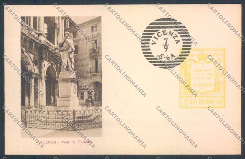 Vicenza Città Giornata Filatelica Vicentina Palladio cartolina ZB7327 – fronte