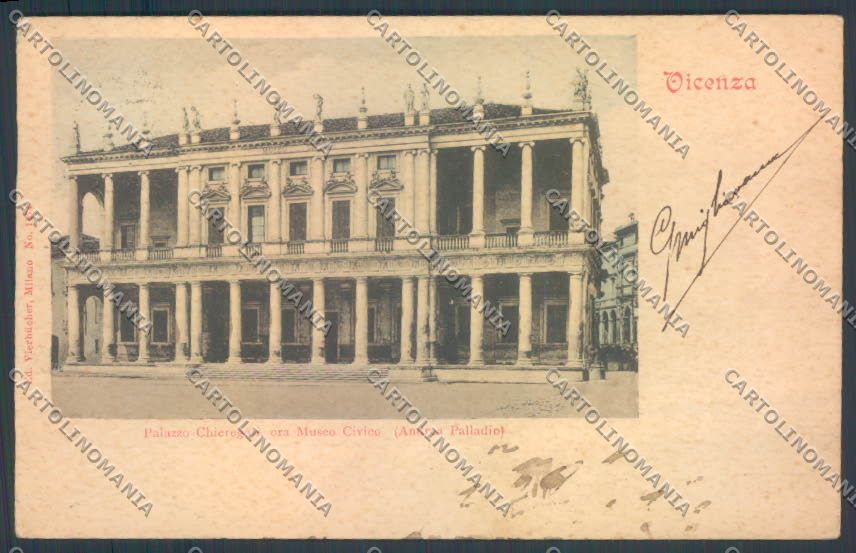 Vicenza Città Museo Civico cartolina ZB7339 – fronte