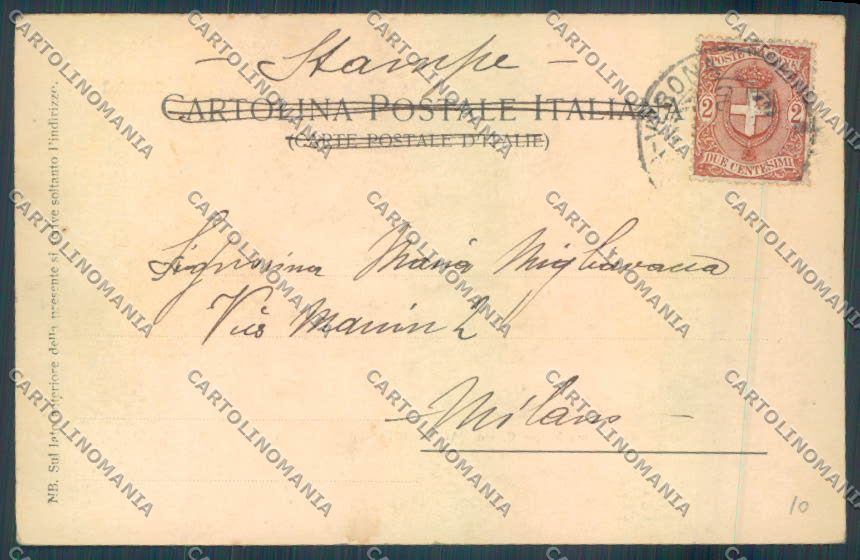 Vicenza Città Museo Civico cartolina ZB7339 – retro