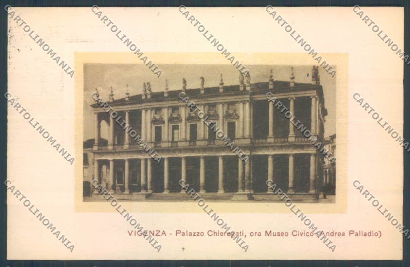 Vicenza Città Museo Civico cartolina ZB7340 – fronte