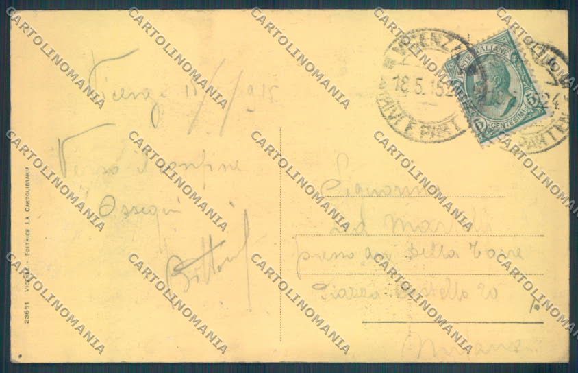 Vicenza Città Museo Civico cartolina ZB7341 – retro