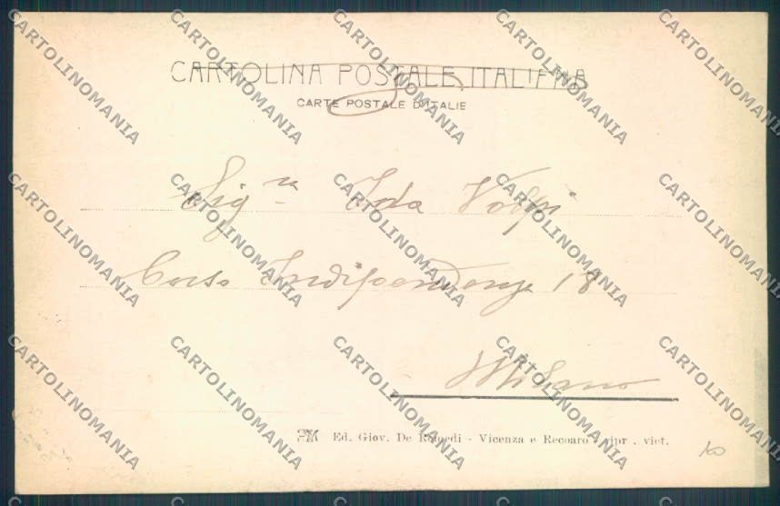 Vicenza Città cartolina ZB7365 – retro