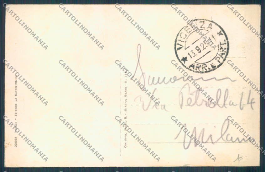 Vicenza Città cartolina ZB7387 – retro