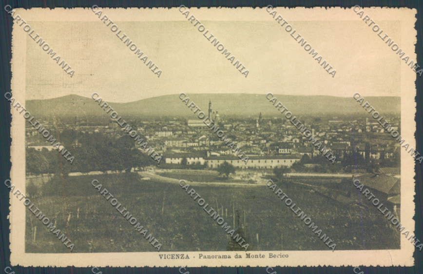 Vicenza Città STRAPPINO cartolina ZB7429 – fronte