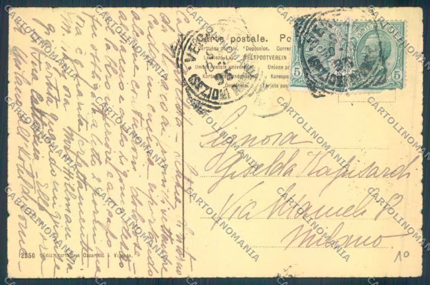 Vicenza Città cartolina ZB7430 – retro