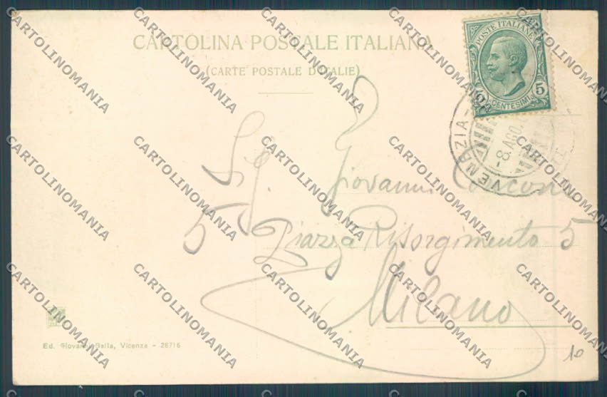 Vicenza Città cartolina ZB7461 – retro
