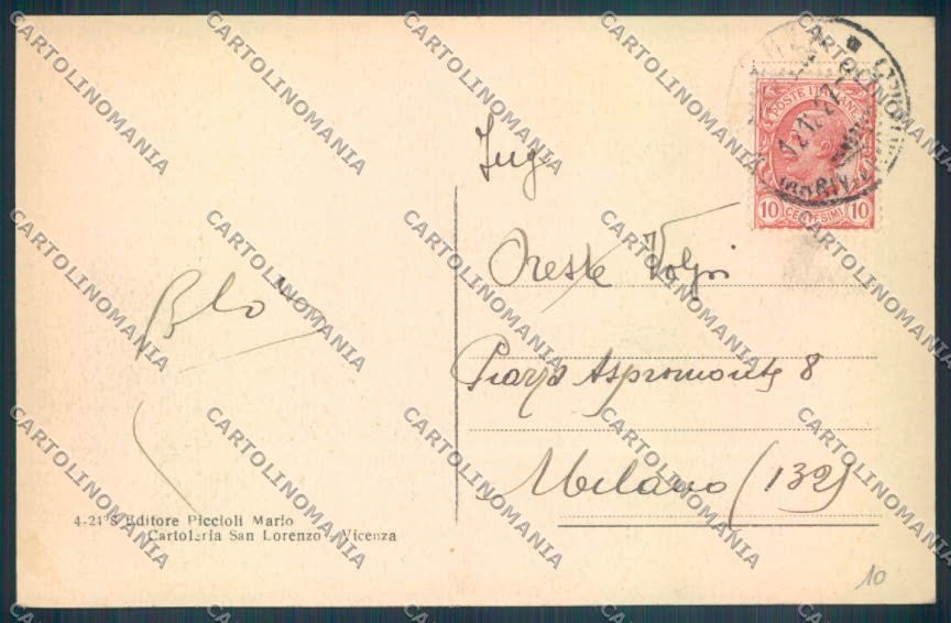 Vicenza Città cartolina ZB7465 – retro