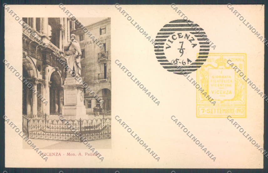 Vicenza Città Giornata Filatelica Vicentina Palladio cartolina ZB7494 – fronte