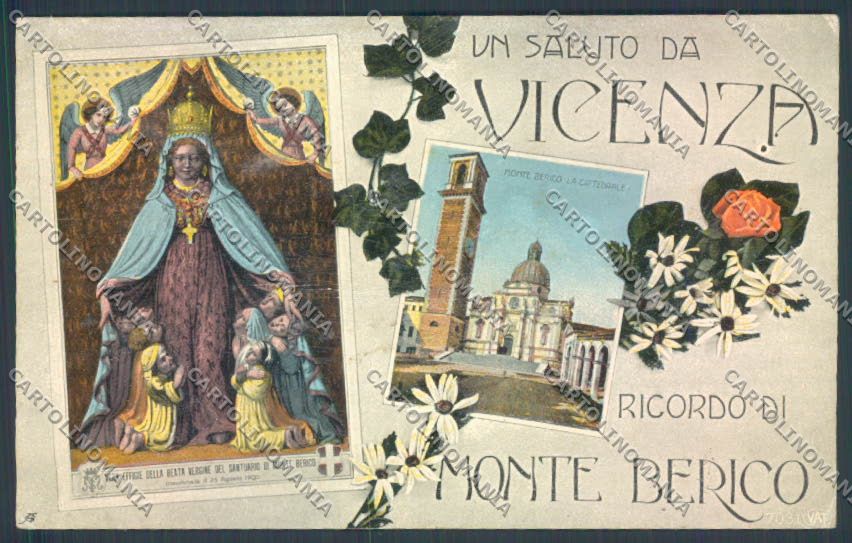 Vicenza Monte Berico Un Saluto da cartolina ZB7511 – fronte