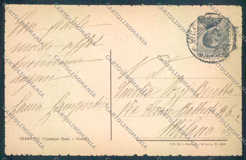 Vicenza Città cartolina ZB7514 – retro
