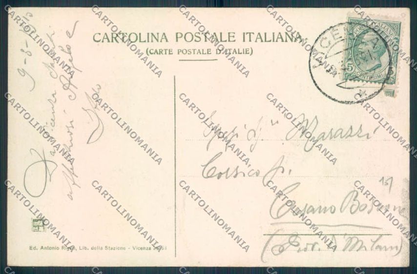 Vicenza Città cartolina ZB7521 – retro