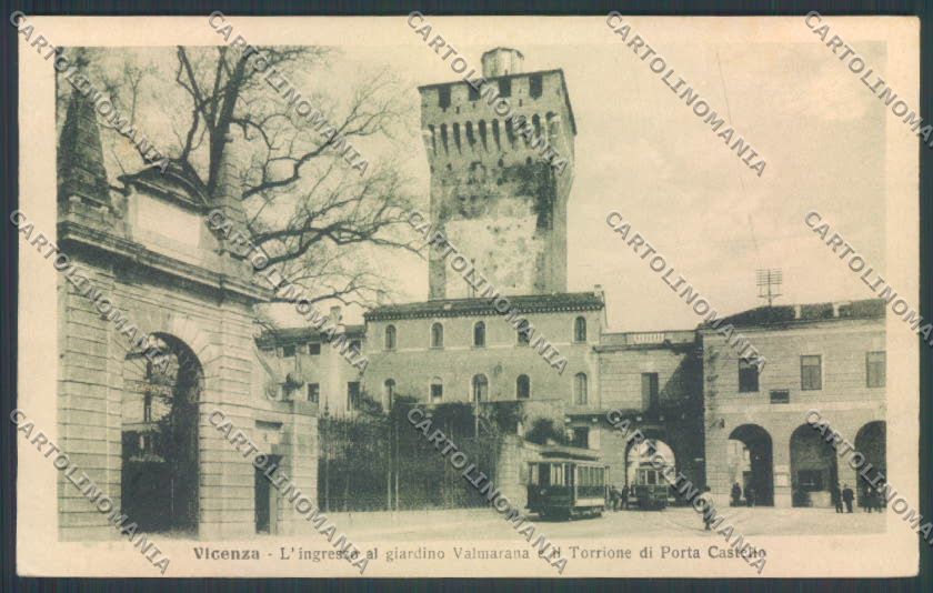 Vicenza Città Porta Castello cartolina ZB7523 – fronte