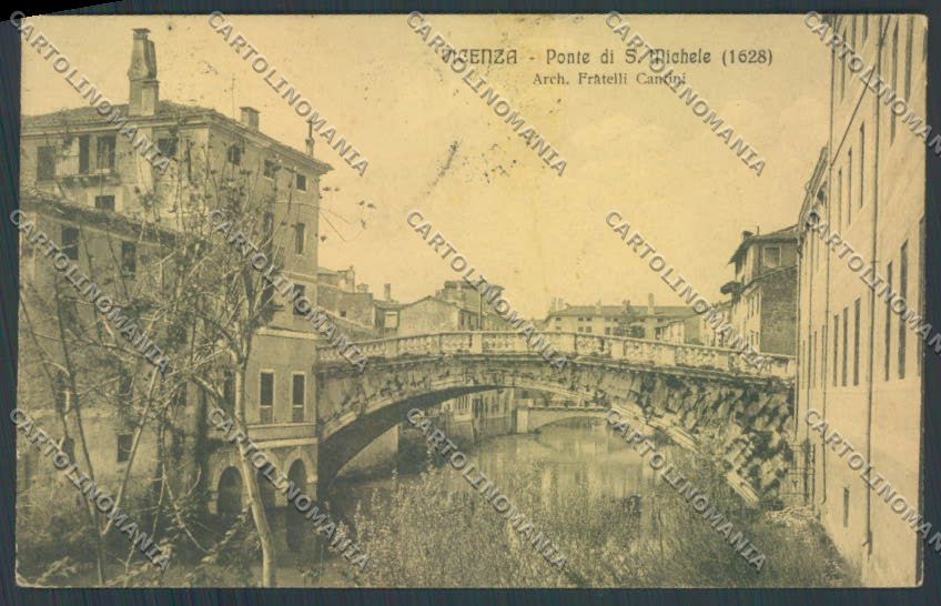 Vicenza Città PIEGA cartolina ZB7527 – fronte