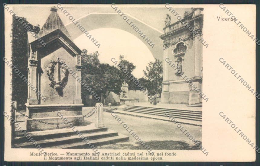 Vicenza Monte Berico Monumento ai Caduti cartolina ZB7529 – fronte