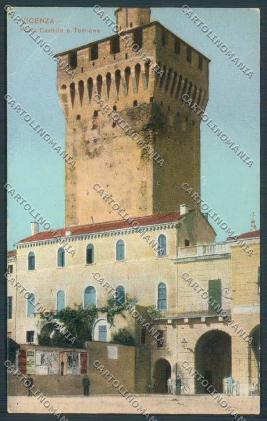 Vicenza Città Porta Castello cartolina ZB7535 – fronte