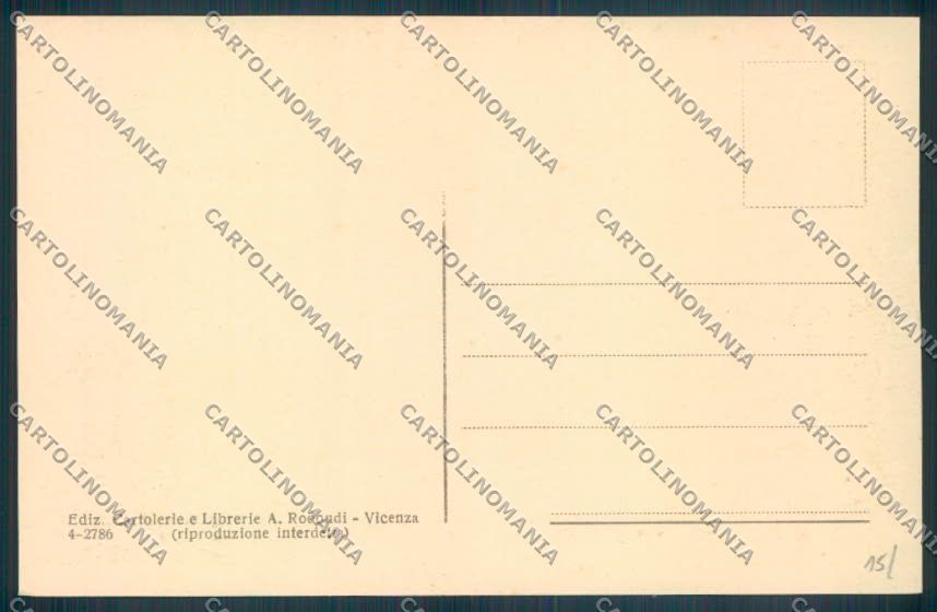Vicenza Città cartolina ZB7543 – retro