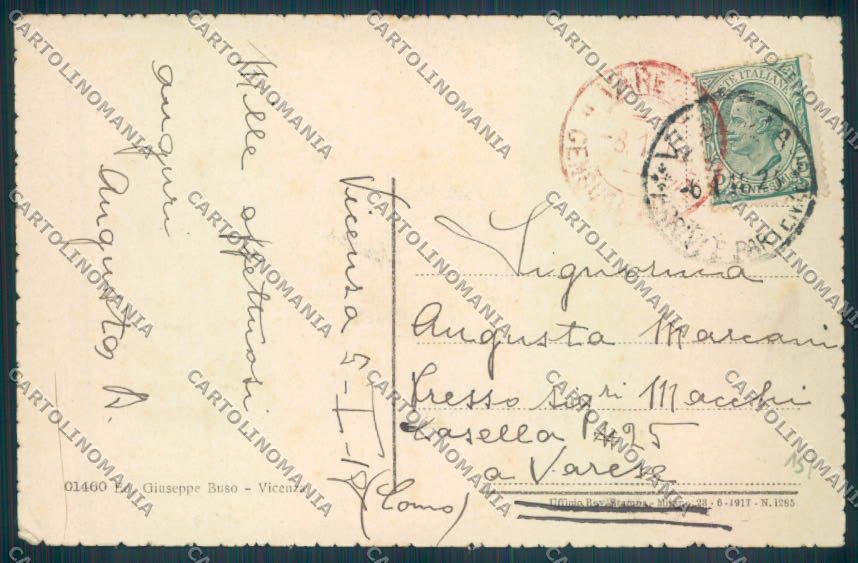 Vicenza Città cartolina ZB7544 – retro