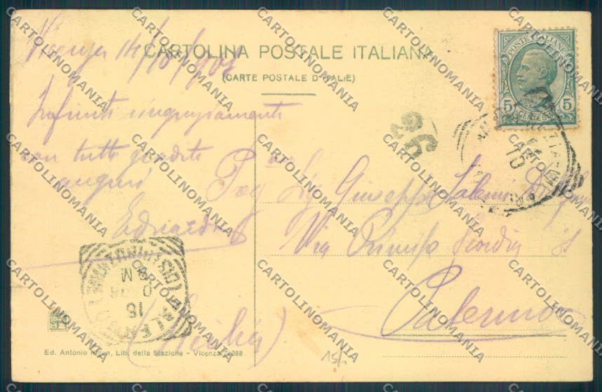 Vicenza Città cartolina ZB7549 – retro