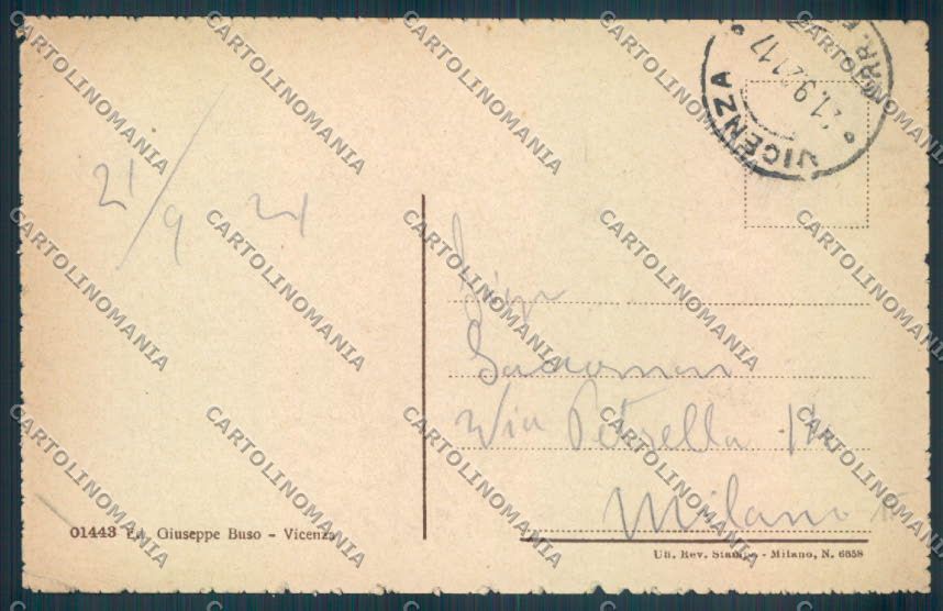 Vicenza Città cartolina ZB7557 – retro