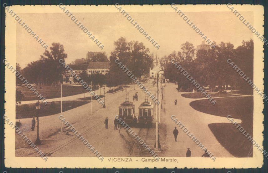 Vicenza Città Tram cartolina ZB7574 – fronte